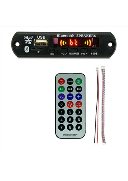 2x USB Mp3 Modülü Bluetooth 12V Mp3 Wma Kötü Çocuk Kurulu Ses Modülü Fm Aux USB Tf Radyo Araba Uzak Müzik Hoparlör (Yurt Dışından) indirimleri