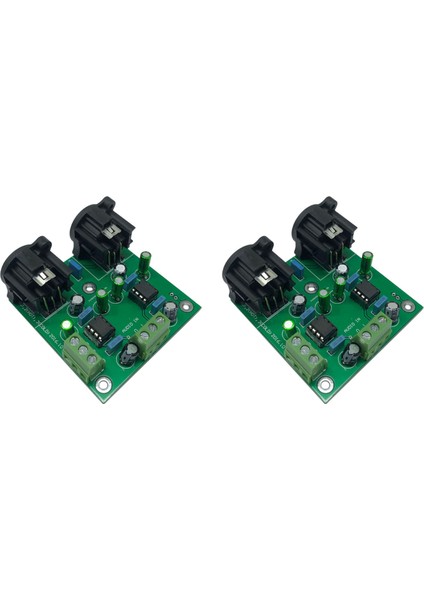 2x Amplifikatör Çift Kanal DRV134PA Çift Kanallı Ön Uç Çıkış Dengesi Için Tek Uçlu Dönüşüm Dengesi Kartı (Yurt Dışından)