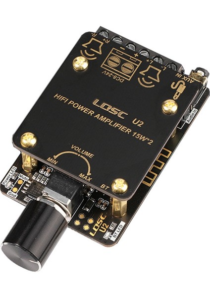 Lqsc Mını PAM8620 Bluetooth 5 0 Amplifikatör Sesli Kart 15WX2 Çift Kanallı Stereo Ses Amplifikador Moule (Yurt Dışından)