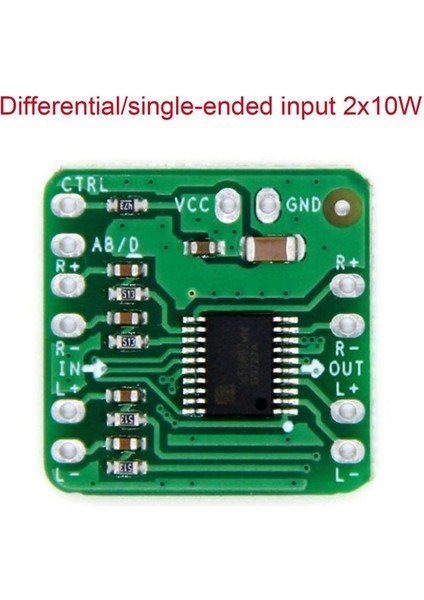 Diferansiyel Güç Amplifikatör Kartı 2X10W Dijital Sınıf D Ses Güç Amplifikatörü HT8697 3 6-8 5V Diferansiyel Giriş (Yurt Dışından) fiyatları