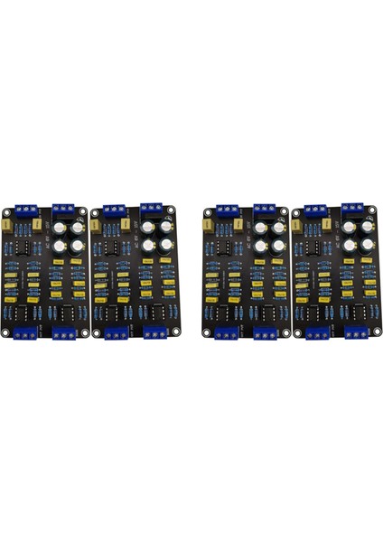 4pcs 2 Yollu Aktif Crossover Filtre Tiz Bas Ses Hoparlör Frekans Bölümü Modifiye Ses Için NE5532 Ön Çip ile (Yurt Dışından)