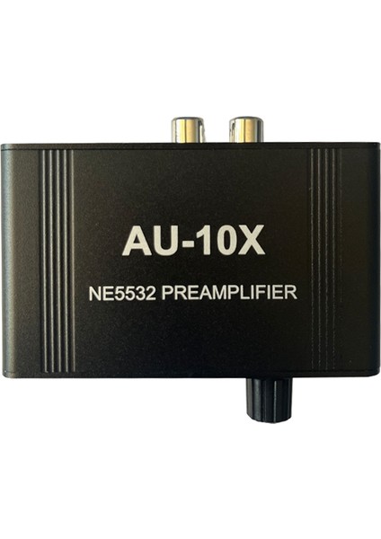 AU-10X NE5532 Stereo Ses Sinyal Ön Amplifikatör Amp Kulaklık Amplifikatör Kartı Kazanç 20DB Rca 3 5mm Hacim Kontrolü Ab Fişi (Yurt Dışından) fiyatları
