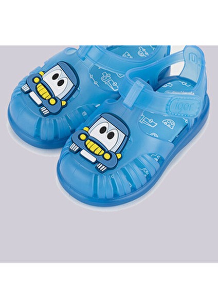 Mavi Erkek Sandalet S10321 Tobby V.Car PVC Malzemeden Cırtlı Özellikli Casual Kullanım İçin