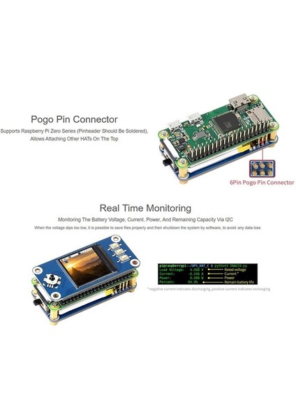 Waveshare Kesintisiz Güç Kaynağı Raspberry Pi Zero Serisi (Pinheader Lehimlenmeli) Kararlı 5V Güç Çıkışı Için Şapka (Yurt Dışından) indirimleri