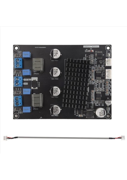 TPA3250 Dijital Amplifikatör Kartı 130WX2 Yüksek Güçlü 4A 32V Sınıf D Ses Amplifikatör Kartı Xh2 54MM-3P Korumalı Kablo (Yurt Dışından)