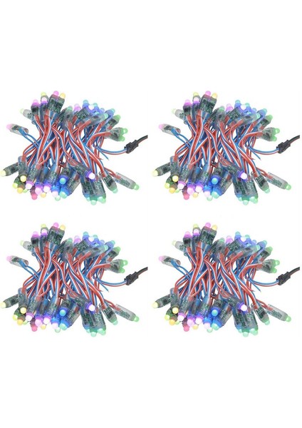 200PC WS2811 Rgb LED Pixels Işık Ayrı Ayrı Adreslenebilir 12MM Dağınık Dijital Tam Renkli LED Pixel Modül Işığı DC12V (Yurt Dışından)