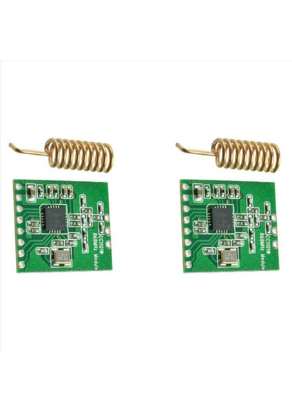 2x CC1101 868MHZ Radyo Şanzıman Anten Alıcı Modülü (Yurt Dışından)