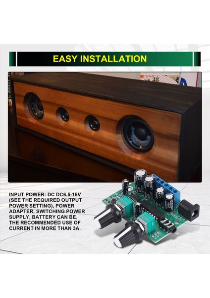 2 1 Subwoofer Amplifikatör Ses Kart 6WX2+25W Mini Bas Amplifikatörü Hıfı YD1517P 4-6 Inç 40W Subwoofer Hoparlör Dıy (Yurt Dışından) indirimleri