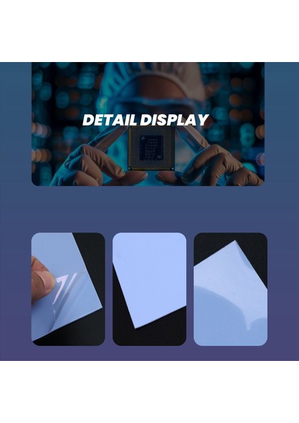 Gpu Cpu Sıck Sistemi Soğutma Iletişim Silikon Pad 100MMX100MMX1MM Termal Pad (Yurt Dışından) indirimleri