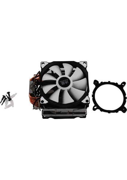 2x Snowman M-T6 4pin Cpu Soğutucu Master 6 Heatpipe Çift Fanlar 12CM Soğutma Fanı LGA775 1151 115X 1366 Destek Intel Amd (Yurt Dışından) fırsatları