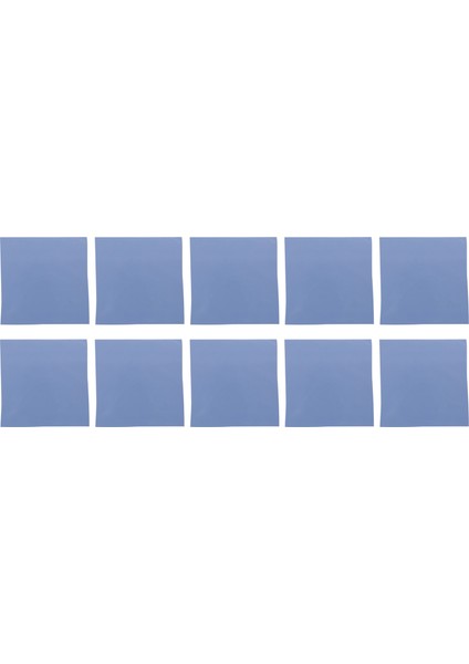 10X Yeni Gpu Cpu Sıraç Soğutma Soğutması Iletişim Silikon Pad 100MMX100MMX1MM Termal Pad (Yurt Dışından)