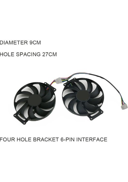 1paır FDC10H12S9-C Rtx 2060 Süper 2070 GTX1660 Tı Asus Gtx 1660 1660TI Çift Evo Oc RTX2060 Grafik Kartı (Yurt Dışından) fırsatları