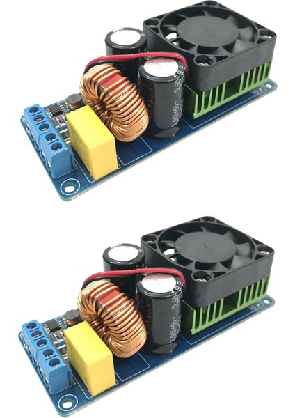 2x IRS2092S Yüksek Güç Sınıfı D Hıfı Mono Dijital Güç Amplifikatör Kartı 500W 58-70V (Yurt Dışından)