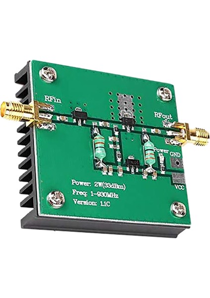 1-930MHZ 2W Rf Amplifikatör Rf Radyo Iletimi Için Geniş Bant Güç Amplifikatör Modülü Fm Hf Vhf (Yurt Dışından)