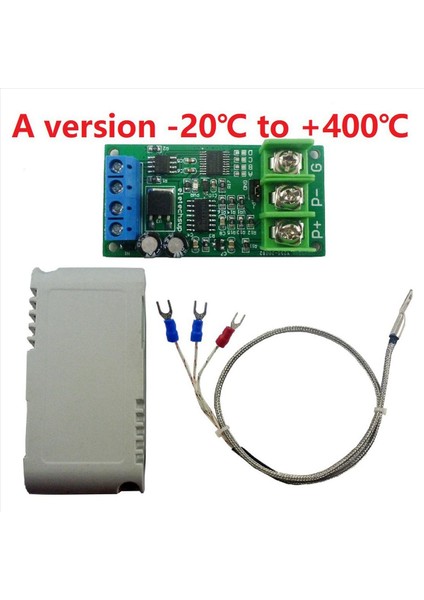 3x Dc 8-25V PT100 Platin Termal Sıcaklık Dönüştürücüsüne Karşı Termal Direnç RS485 Modbus Rtu Rtd Sensör Modül Kiti PTA9B01 (Yurt Dışından) modelleri