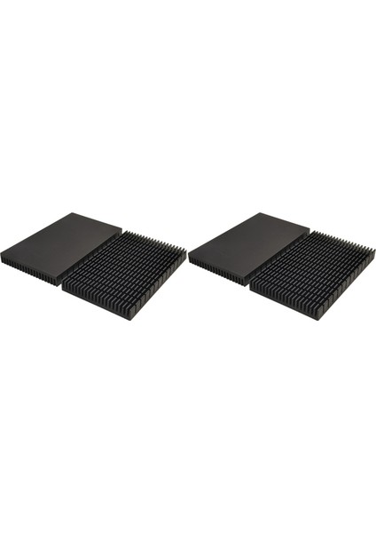 Rtx 3080 3090 Grafik Kartı Backside Vram Mod Gpu Arka Plakası 150X90X15MM Için 2x Dıy Alüminyum Radyatör (Yurt Dışından)