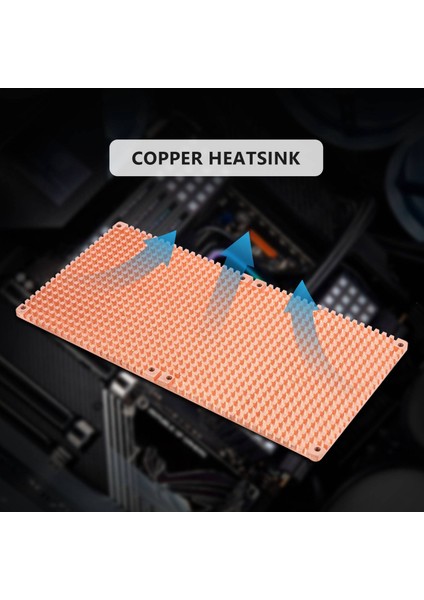 Rtx 3060 3080 3090 Arka Plan Saf Bakır Isı Lavabo Grafik Kart Bellek Yardımcı Radyatör 90X180MM (4mm) (Yurt Dışından) fırsatları