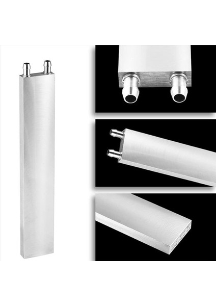 Pc ve Dizüstü Bilgisayar Için Bilgisayar Cpu Radyatörü Için 2x Alüminyum Sıvı Su Soğutma Bloğu (Yurt Dışından) fiyatları