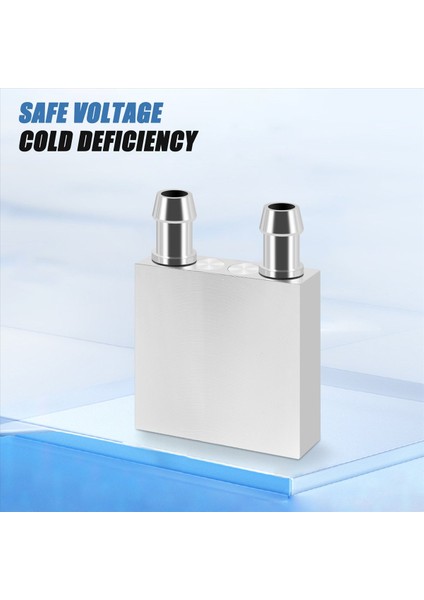 Alüminyum Su Soğutma Bloğu 40X40X12MM Bilgisayar Için Soğutucu Cpu Radyatörü (Yurt Dışından) fırsatları