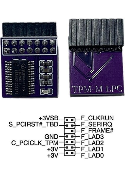 Tpm 2 0 Şifreleme Güvenlik Modülü Windows 11 Yükseltme Lpc-14 Pin Uzaktan Kartı Destek Anakartını Asus Için (Yurt Dışından) modelleri