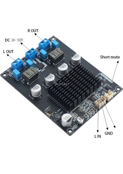 TPA3250 Güç Amplifikatör Kartı Stereo 2 0 Ses Amplifikador Sınıf D Sesli Amplifikatörler Hoparlör Ev Sineması Amp 130WX2 (Yurt Dışından) indirimleri