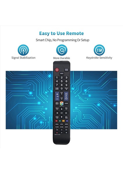 2x BN59-01198Q Samsung Akıllı Tv UE40JU6445K UE55JU6445K T32E390SX (Yurt Dışından) fırsatları