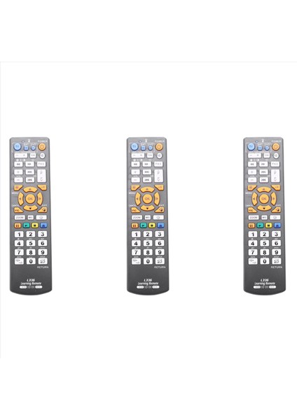 Tv Sat Cbl Için Öğrenme Fonksiyonu ile 3x Evrensel Akıllı Uzaktan Kumanda Denetleyicisi (Yurt Dışından)
