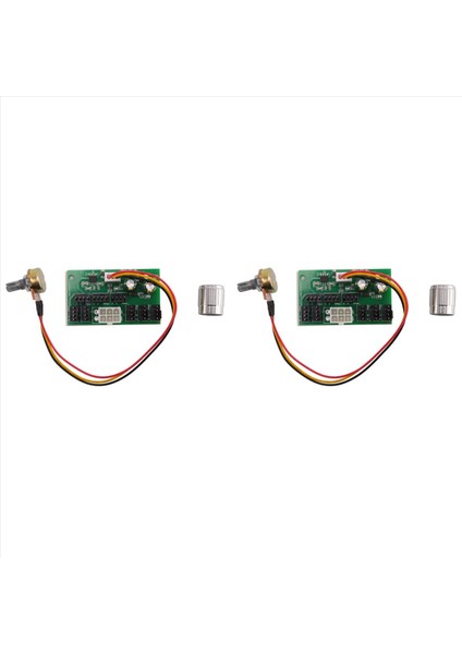 2pcs Bilgisayar Kılıf Madencisi Fan Hız Denetleyicisi 8 Kanallı Fan Hub Pwm Güçlü Şiddet Fan Denetleyicisi DC12V (Yurt Dışından)