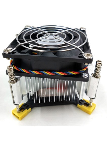 2x Cpu Soğutucu Fan Soğutma 1366 2011 1155 4 Pinli Tel Sıcaklık Kontrolü ve Hız Kontrol Radyatörü X58 X79 (Yurt Dışından) modelleri