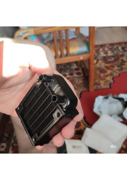 Pc Su Soğutma Alüminyum Radyatör Çoklu Kanallar Bilgisayar LED Güzellik Aparatı Için 60MM (Yurt Dışından) modelleri