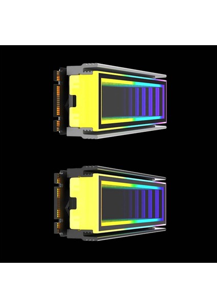 M 2 Argb Bilgisayar Radyatörü 2280 SSD M2 Radyatör Pc Rgb M 2 Nvme Soğutur Sıraması Sonunum Sonsuz Abyss Effect Siyah (Yurt Dışından) fırsatları