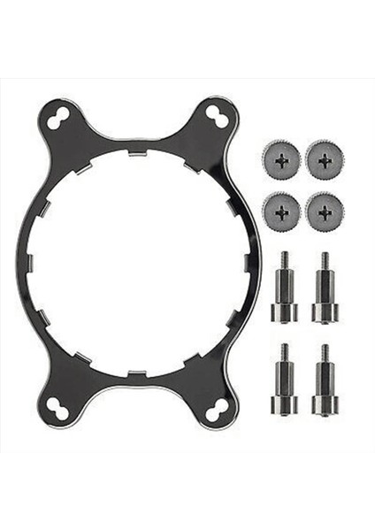 Cpu Soğutucu Fan Braket Soğutucu Tutucu Aksesuarları Bilgisayar Arka Plaka Değiştirme Soğutma Desteği Am4 Am5 Için Ispinin (Yurt Dışından) fiyatları