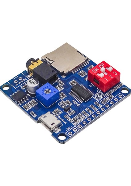 Sesli Modül Modül Board Mp3 Müzik Oyuncusu 5W Mp3 Çalar Seri Kontrol Sd/tf Kart DY-SV5W (Yurt Dışından)