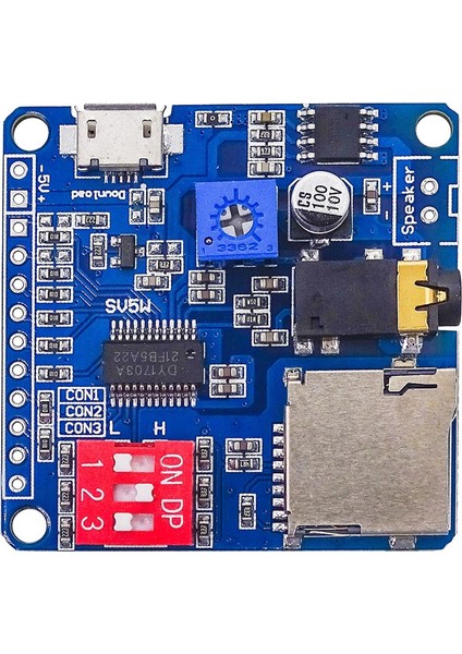 Sesli Modül Modül Board Mp3 Müzik Oyuncusu 5W Mp3 Çalar Seri Kontrol Sd/tf Kart DY-SV5W (Yurt Dışından) modelleri