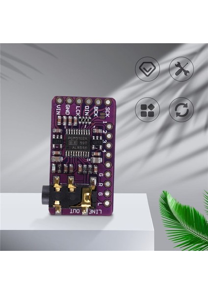 PCM5102 I2S Iıs Dijital Audio Dac Decoder Modülü Stereo Dac Dijital-Analog Dönüştürücü Ses Modülü Ahududu Pi Için (Yurt Dışından) fırsatları