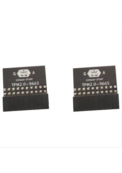 2x Lpc 20PIN Asus Tpm-L R2 0/gigabayt Gc-Tpm2 0 Uyumlu Güven Platform Modülü 20-Pin 20-1 L2P7 (Yurt Dışından)