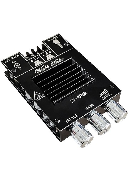 Zk-Xpsm Ses Amplifikatör Kartı 150WX2 TDA7498E Stereo Bas Ayarı Bluetooth Ses Güç Amplifikatör Kartı Modülü (Yurt Dışından)