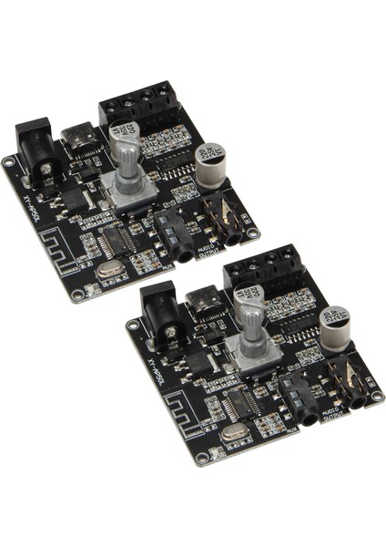 4x XY-AP50L Mini Bluetooth 5 0 50W+50W Kablosuz Ses Power Dijital Amplifikatör Kart Stereo Amp 3 5mm Aux USB Uygulaması (Yurt Dışından)