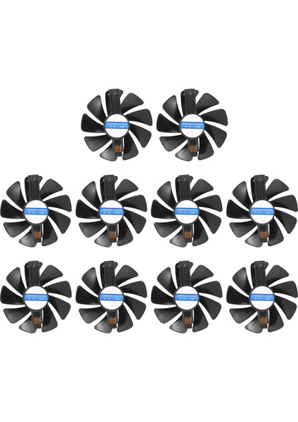 10X 95MM CF1015H12D DC12V Video Kartı Soğutucu Soğutma Fanı Safir Nitro RX480 8g Rx 470 4g Gddr5 RX570 (Yurt Dışından)