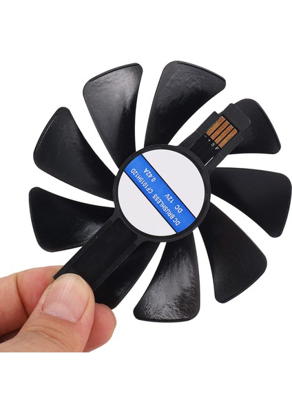 10X 95MM CF1015H12D DC12V Video Kartı Soğutucu Soğutma Fanı Safir Nitro RX480 8g Rx 470 4g Gddr5 RX570 (Yurt Dışından) modelleri