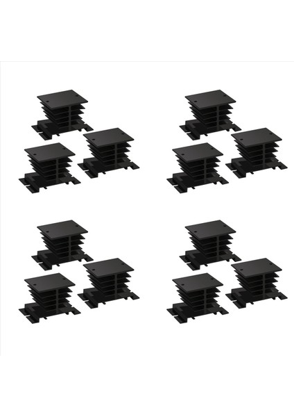 Katı Hal Rölesi Isı Lavabosu 12 Pcs Sırsın Sipiki Pıd Sıcaklık Kontrolörü Katı Hal Rölesi ve Ssr Radyatör Için Isı Lavabosu (Yurt Dışından)