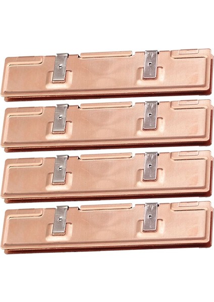 4x Saf Bakır Ram Asterınk Radıctor Ram Ddr3 Bellek Soğutucu Soğutma Isı Batağı Masaüstü Bellek Radyatörü Ddr2 Ddr3 Ddr4 (Yurt Dışından)
