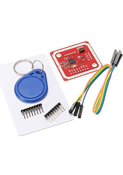 PN532 Nfc Nxp Rfıd Modülü V3 Kiti Yakın Alan Iletişim Okuyucu Modül Kiti I2C Spı Hsu S50 Beyaz Kart Anahtar Kartı (Yurt Dışından)