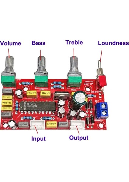 LM1036 Op-Amp Hıfı Ön Amplifikatör Ön Preampifier Hacim Tiz Tiz Bas Ses Yüksekliği Kontrol Kurulu Preamp Bitmiş (Yurt Dışından) indirimleri