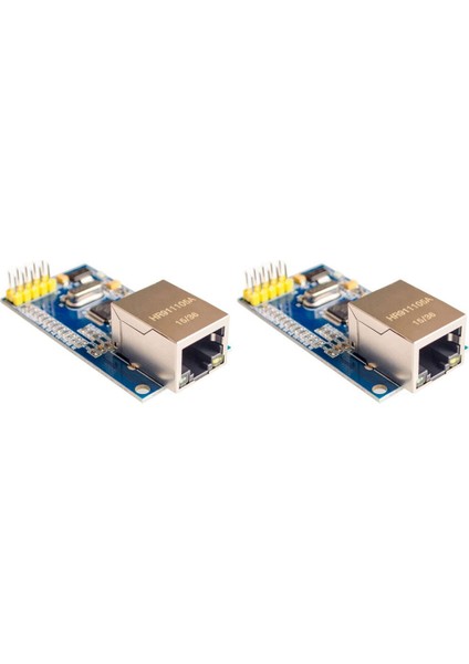 2x W5500 Ethernet Ağ Modülü Donanım Tcp/ıp 51/STM32 W5100 Üzerinden Mikrodenetleyici Programı (Yurt Dışından)