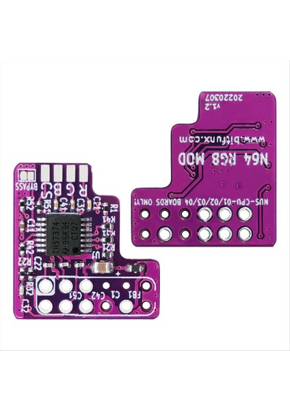 N64 Ntsc Konsolları Için N64 Rgb Mod Kiti Nintendo 64 Ntsc Modifiye Rgb Çıkış Modülü Için Rgb Modül Çipi (Yurt Dışından) fiyatları