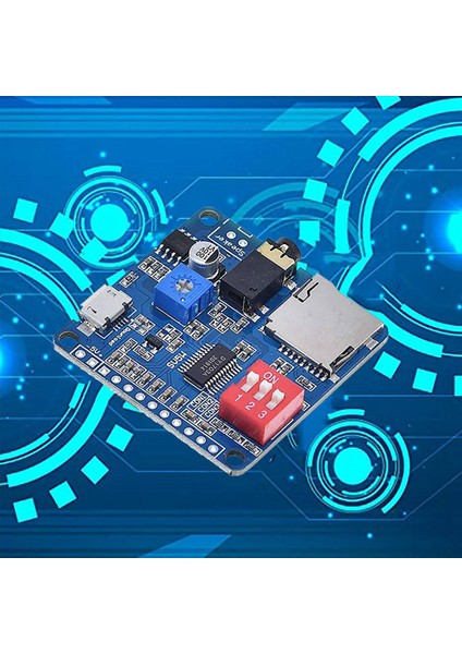 3x DY-SV5W Ses Oynatma Modülü Mp3 Müzik Çalışı Voyunları Amplifikatör 5W Sd/tf Kart Entegre Uart G/ç Tetikleyicisi (Yurt Dışından)