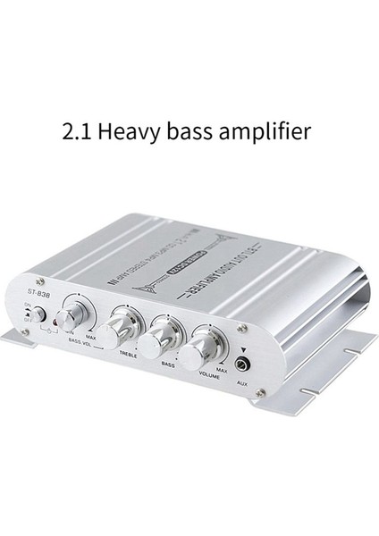 Araba Stereo Amplifikatör Hoparlörü Hıfı Power 2 1 Kanal Ev Subwoofer Ses Çıkışı 12V Ses Sistemi (Yurt Dışından) modelleri