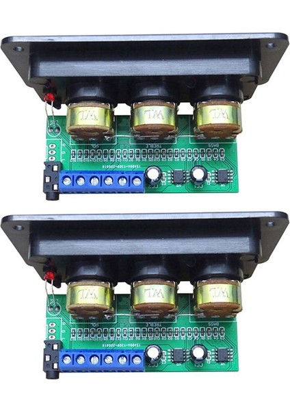 2x Dijital Güç Amplifikatör Kartı Stereo Amp NS4110B Ses Amplifikatörü 2X20W Hıfı Amplifficador Tiz Bas Tonu Panelle (Yurt Dışından)