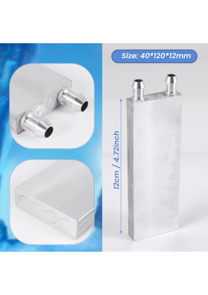 Alüminyum Alaşım Cpu Radyatörü 40X120MM Su Soğutma Bloğu Sıvı Su Soğutucu Isı Lavabosu Pc Dizüstü Bilgisayar (Yurt Dışından) fırsatları